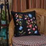 Golden Loom – Black - Cushion Cover