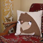 Royal Tapestry - Bear - Cushion Cover