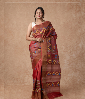 Kantha Hand Embroidery Sarees