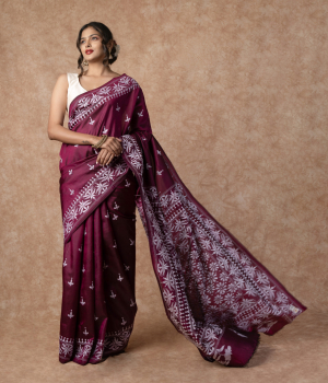 Kantha Hand Embroidery Sarees