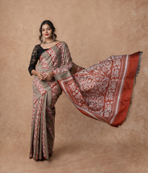 Kantha Hand Embroidery Sarees
