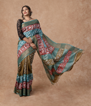 Kantha Hand Embroidery Sarees