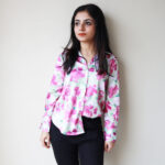 Whisper Pink Satin Shirt