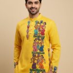 Yellow - Surajmukhi Men's Kurta